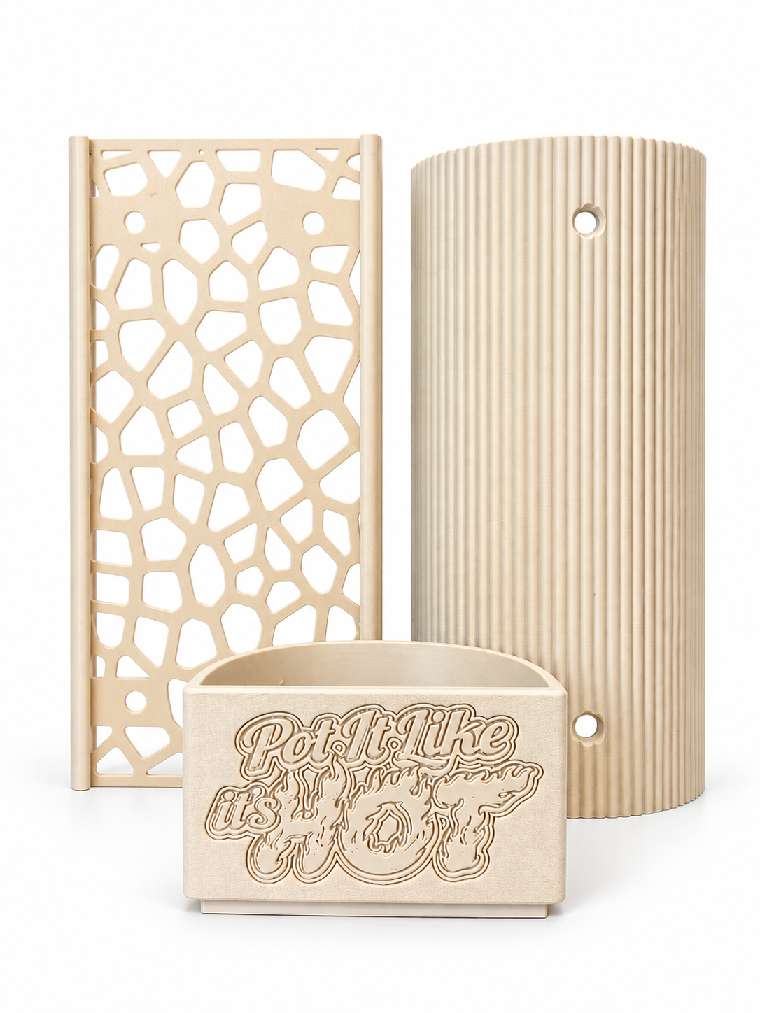 D-Shaped Moss pole - Starter Kit - Voronoi