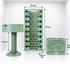 D-Shaped Moss Pole Extensions – Honeycomb