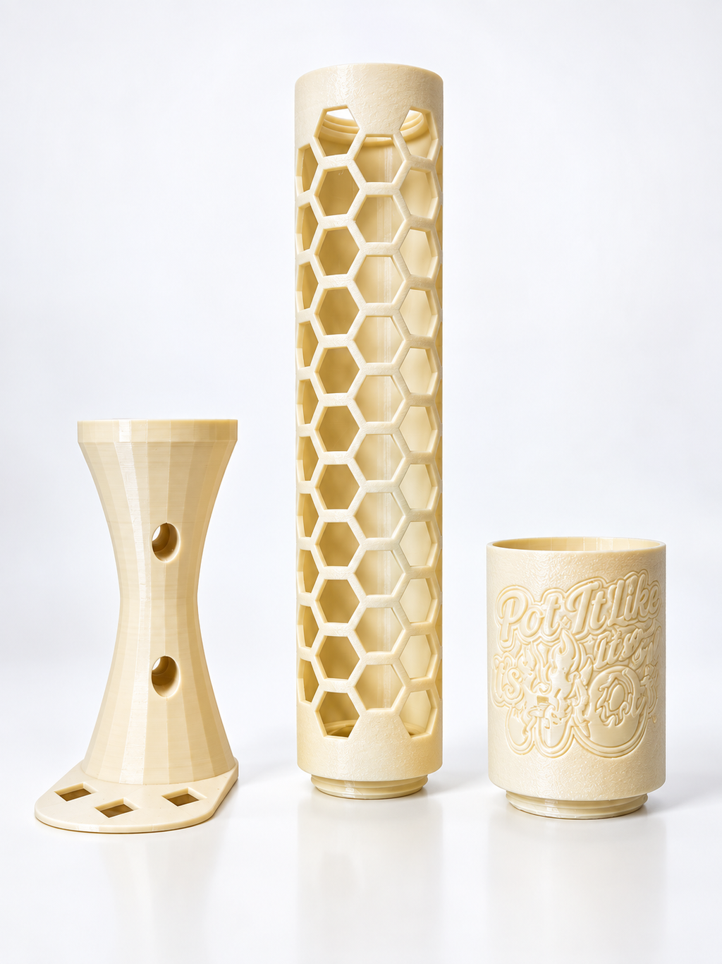 Round Modular Moss Pole – Honeycomb Starter Kit