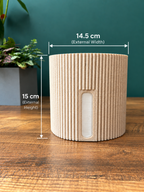 Semi Hydro Plant Pot – Ribbed