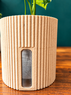 Semi Hydro Plant Pot – Ribbed