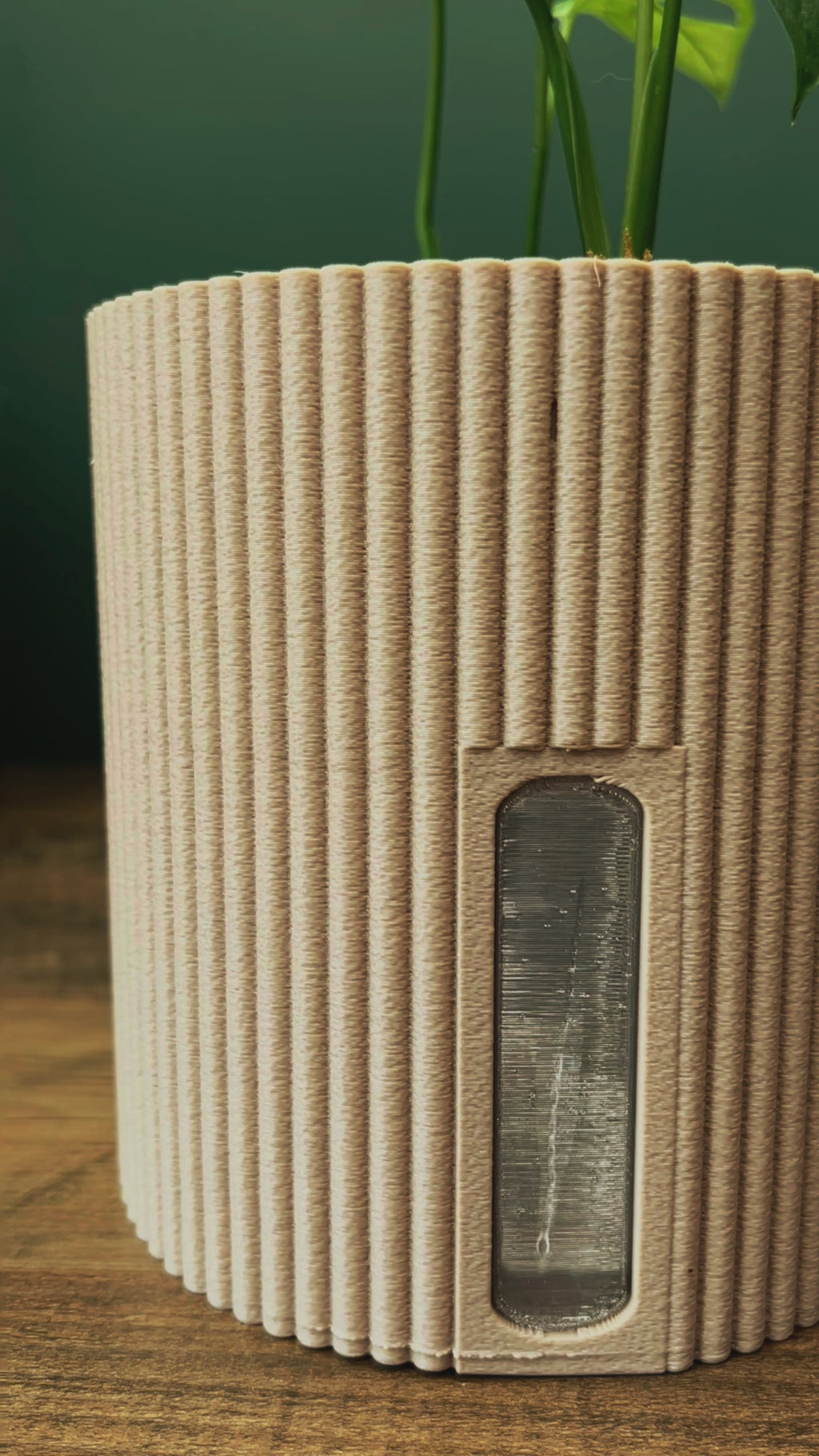 Semi Hydro Plant Pot – Ribbed