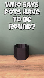 Hexagonal Plant Pot
